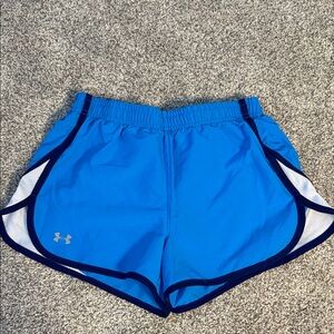 Under Armour Women's Bright Blue Athletic Shorts